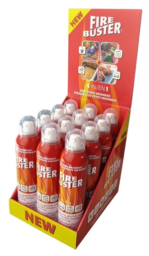 [1045237] FIRE BUSTER DISPL COMPT 12 X 250ML (12PC)