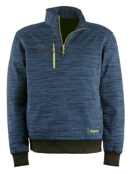 SWEATSHIRT SLICK HALF-ZIP (1PC)
