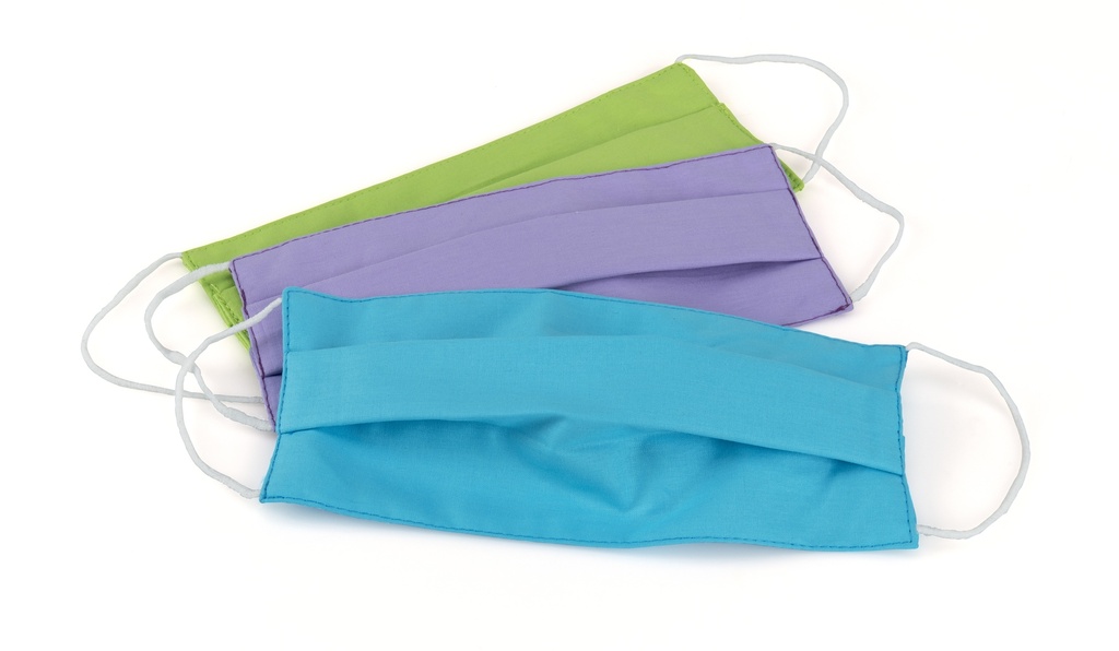 MASQUE HYGIENIQUE COTON PASTEL 3PACK (3PC)