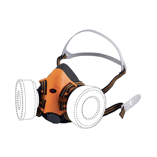 HALFMASKER TWIN FLY (1ST)