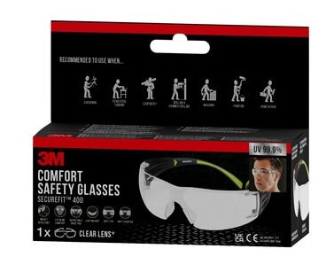 LUNETTES DE SÉCURITÉ SF400C HELDER (1PC)