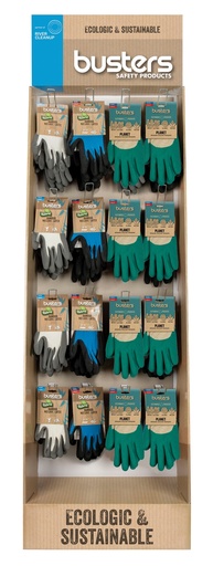 [1060314] BAMBOO PLANET HANDSCHOENEN DISPLAY 144 PR (1ST)